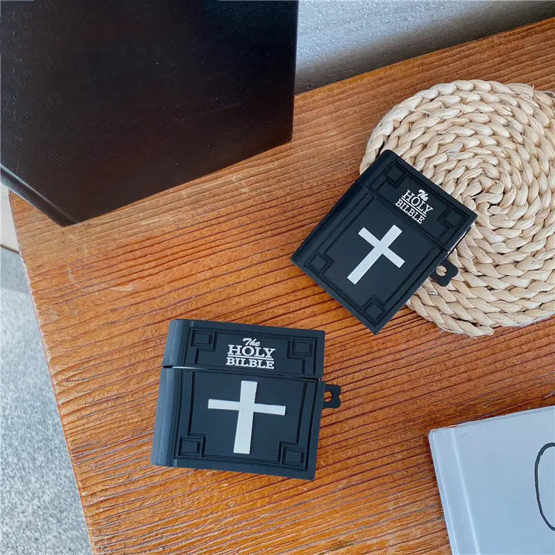 3D Bible Design Protective Case for AirPods Pro
