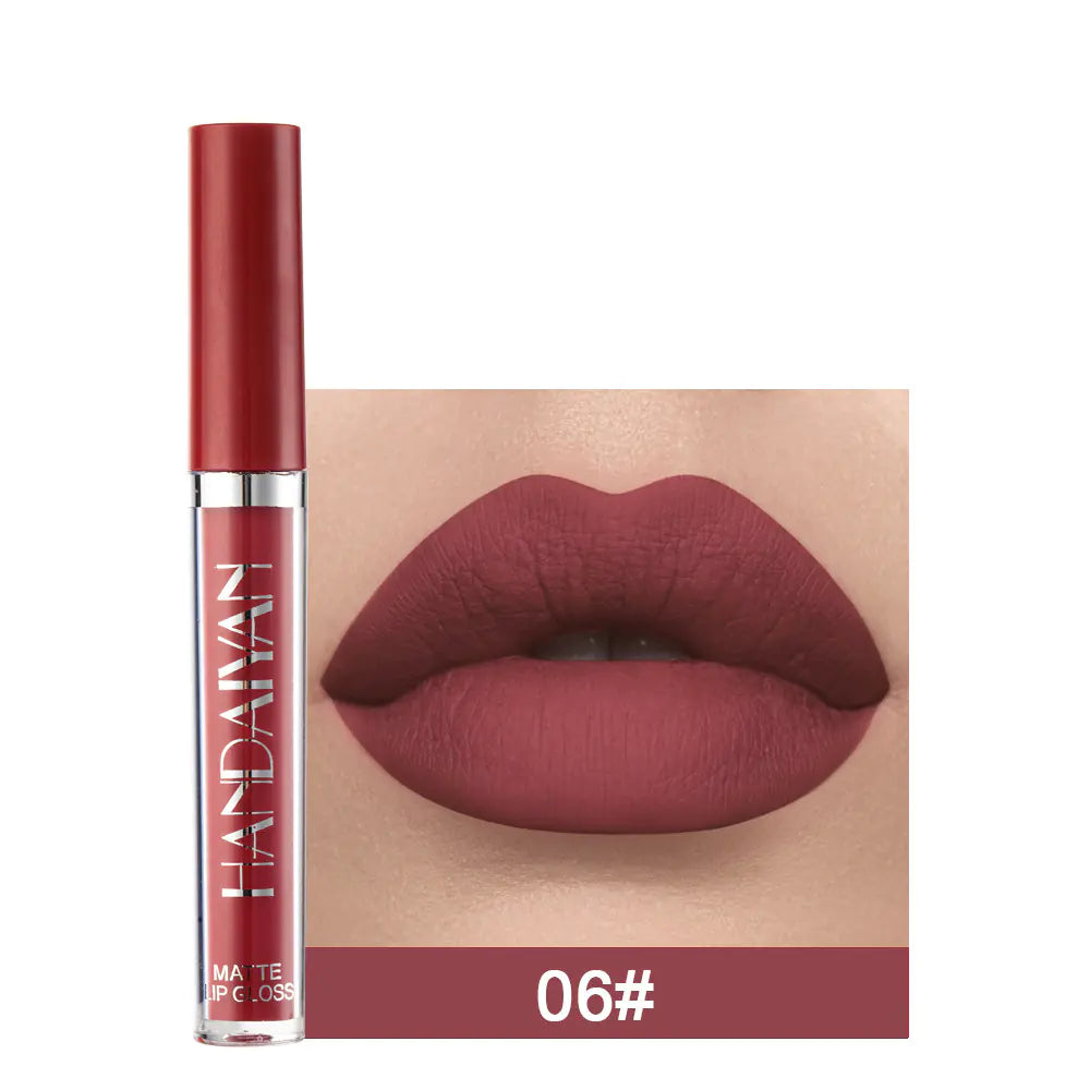Authentic Matte Lip Gloss - Lazy Lipstick & Lip Glaze