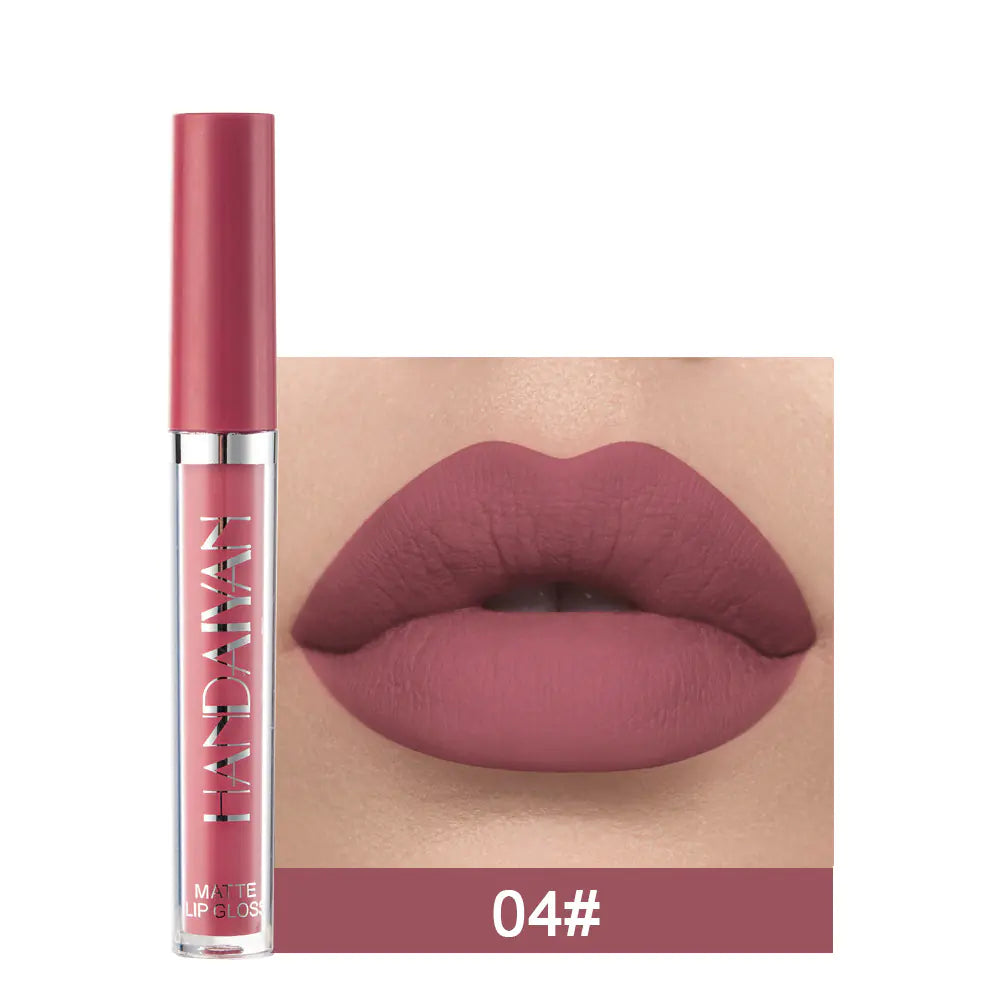Authentic Matte Lip Gloss - Lazy Lipstick & Lip Glaze