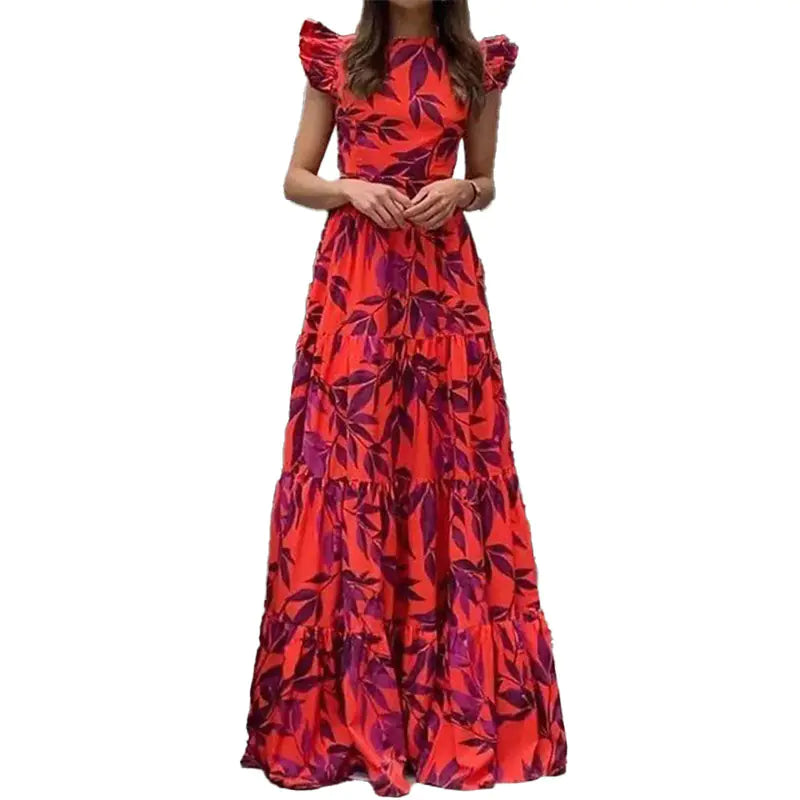 2023 Summer Fashion Floral Maxi Dress for Women
