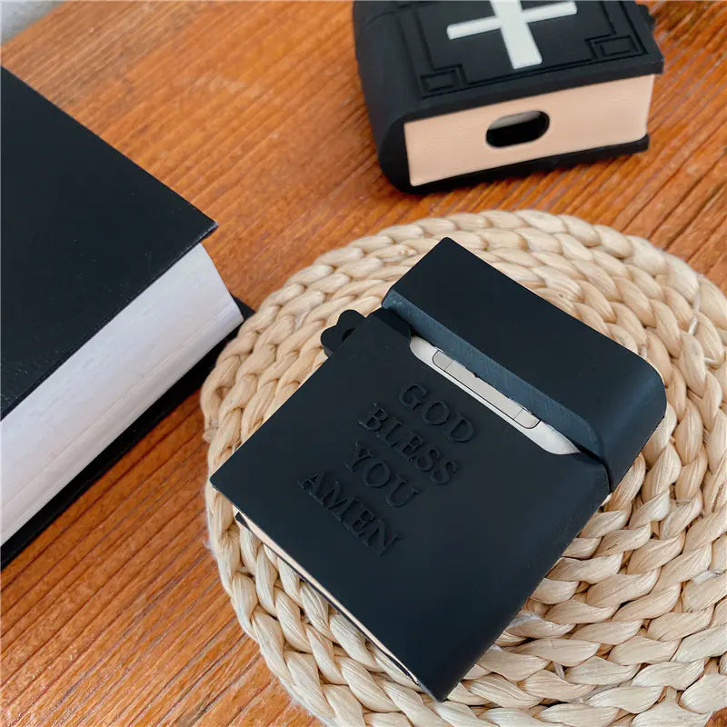 3D Bible Design Protective Case for AirPods Pro