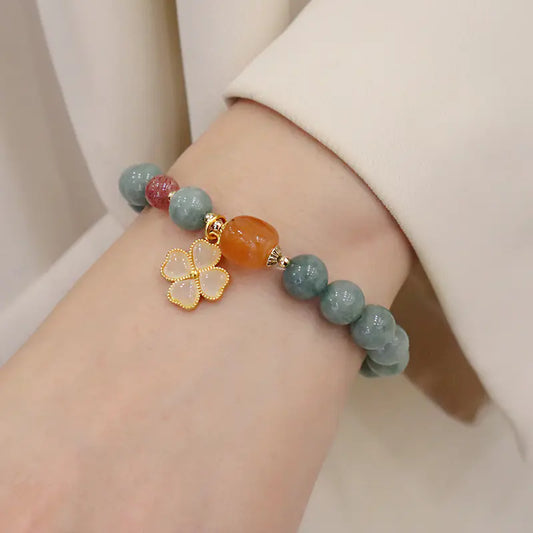 Jade Crystal Bracelet for Women