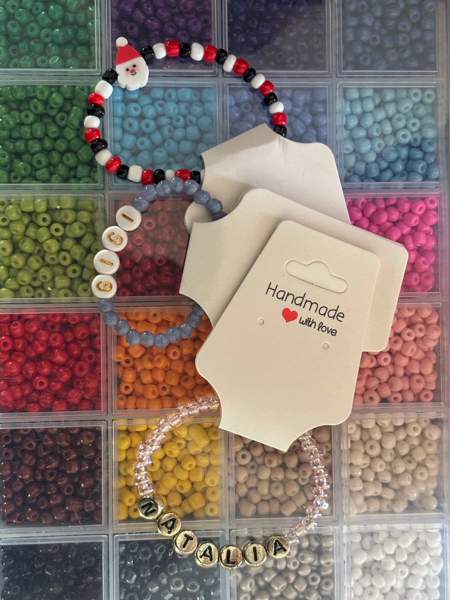 Custom name bracelets