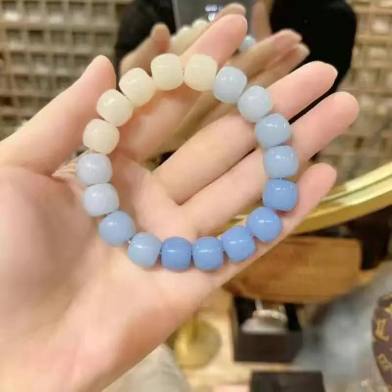 Colorful Gradient Ice-Through Bracelet