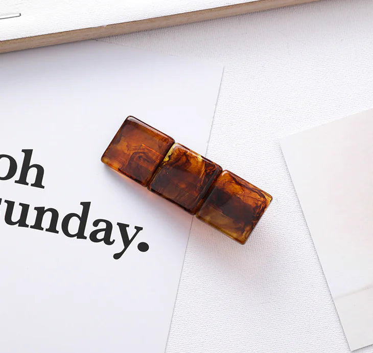 Acrylic Hair Clips - Duckbill Style Hairpins