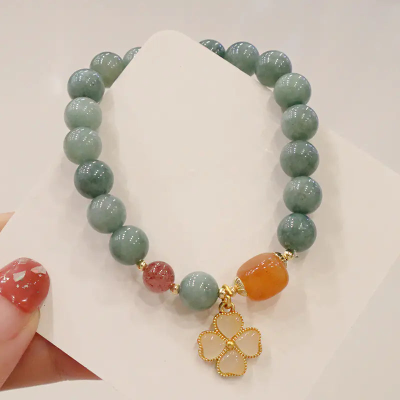 Jade Crystal Bracelet for Women