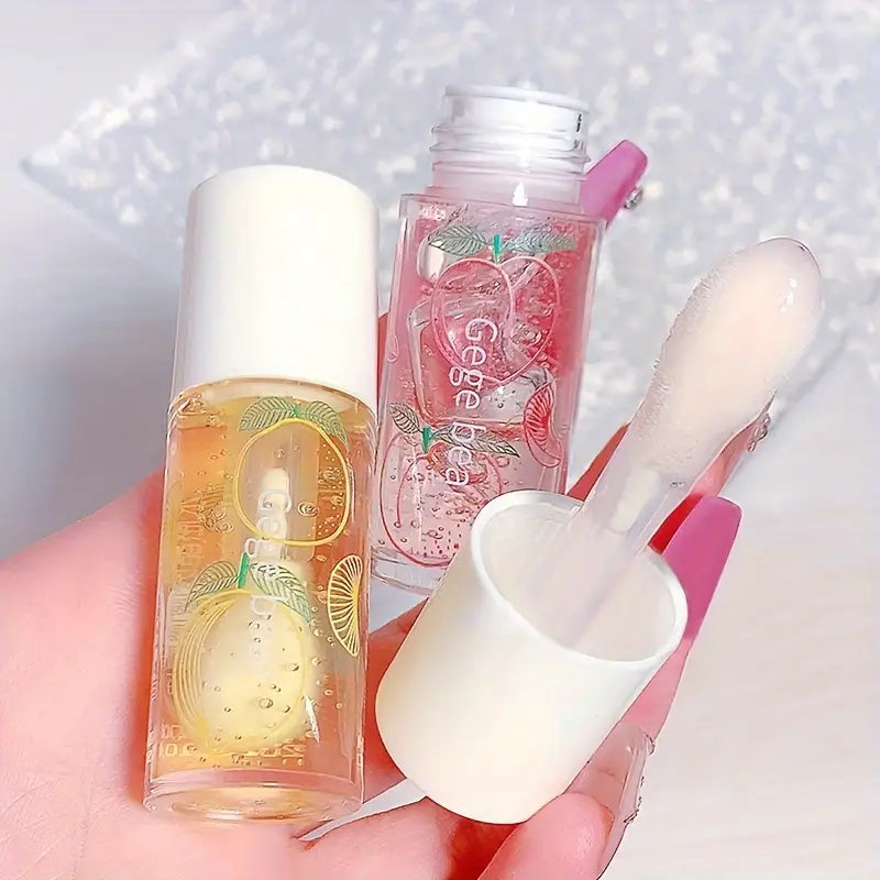 Nourishing Lip Care Oil and Long Lasting Lip Gloss