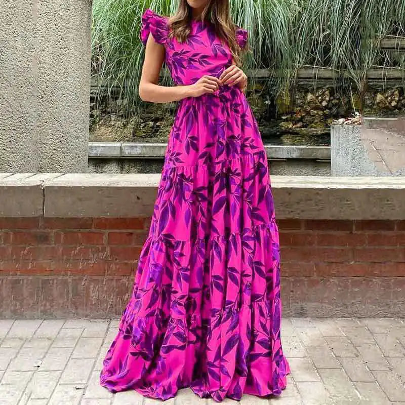 2023 Summer Fashion Floral Maxi Dress for Women