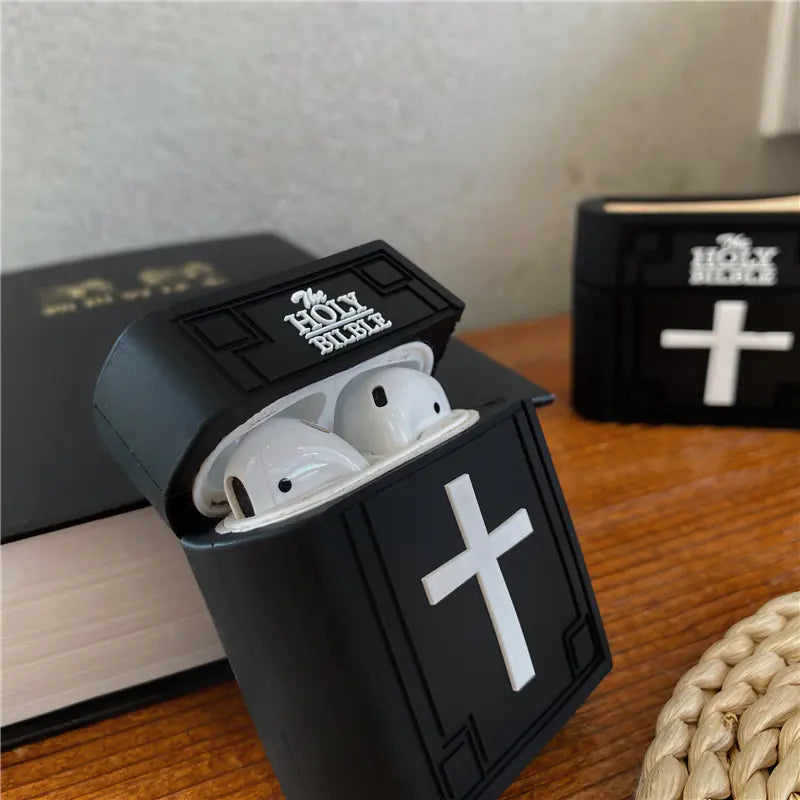 3D Bible Design Protective Case for AirPods Pro
